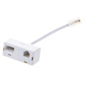 RJ45 Plug Adapter- 1 x Male RJ45 to Female BT RJ11 Telephone Adapter
-As Shown. 