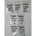 Inductor Coil 7 Pcs - Inductors - 1 pc each of 2.7uH 22uH 220uH 3.3uh 100uH 4.7uH 47uH Coils. 