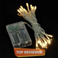 Golden Fairy Light 18ft String High Quality - 220V - for Room Function Party Eid home Decoration festival Christmas New year. 
