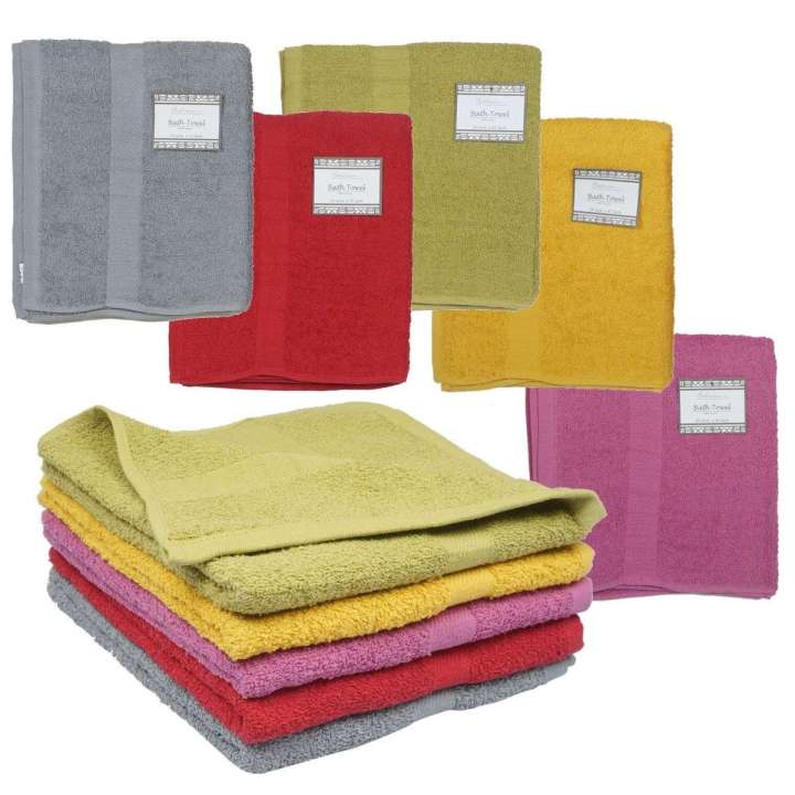 Solid Bath Towel 20 X 40 - Assorted Colors