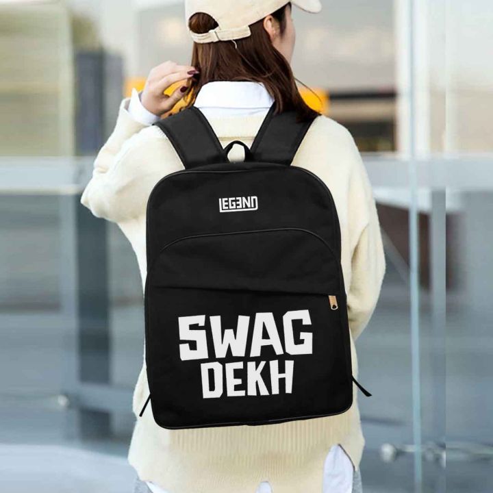 Swag Dekh Backpack For Girls And Boys Fashion Bag Digital Printed