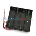 Battery Holder 18650 3.7v Lithium-ion cell Holder / Clips case / box cell box for DIY Projects or Making Your Own Powerbank hot sale - Black. 