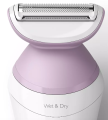 Philips Lady Shaver Series 6000 Cordless shaver with Wet and Dry use BRL136/00. 