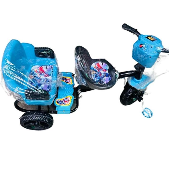 Double%20Seat%20Baby%20Tricycle%20With%20Music%20&%20Lights%20-%20Image%203