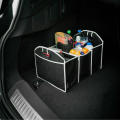 Car Large Capacity Folding Storage Bag Multi-Pocket Trunk Organizer Trunk Stowing And Tidying Car Accessories. 