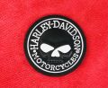 Harley Davidson metal Emblem black 3 inches 01 pc. 