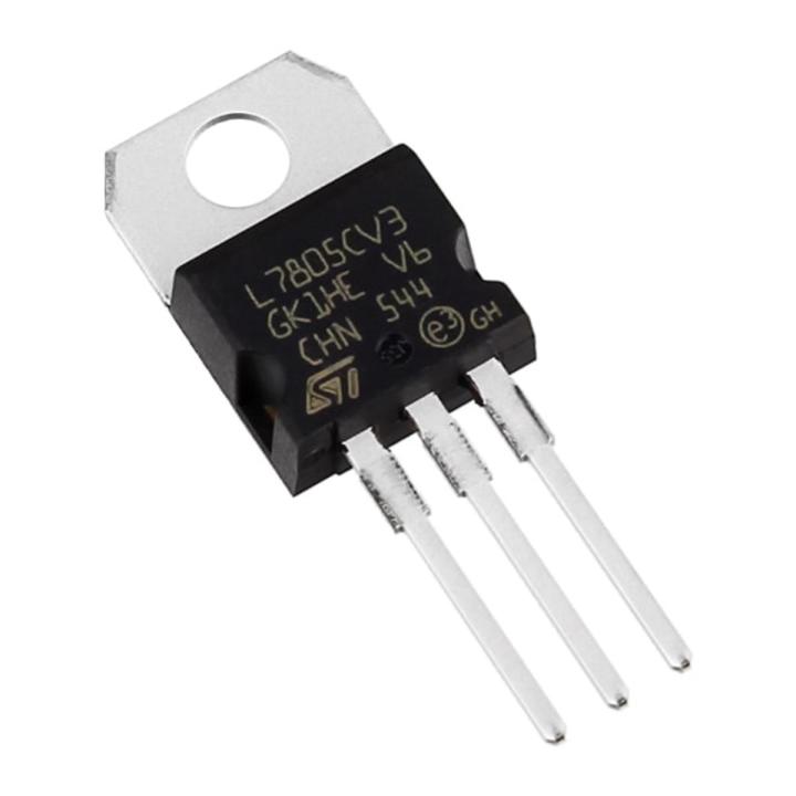 Pack of 2 - Voltage Regulator - 7805 5v IC Integrated Circuit