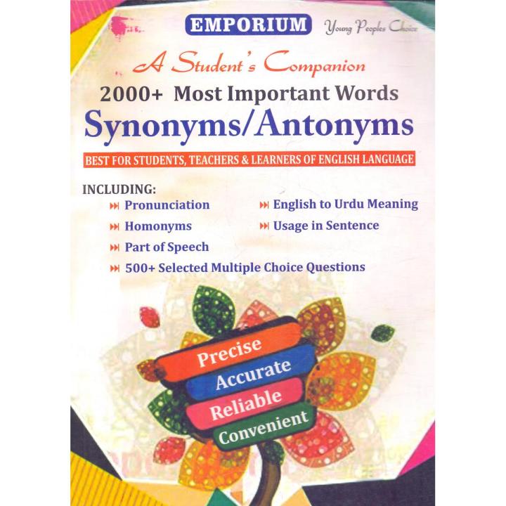 Emporium Synonyms & Antonyms 2000 plus Most Important Words