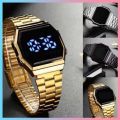 Touch Screen Vintage Waterproof Digital for Men Women Unisex Watch Jewelry Relo Watches W0131. 