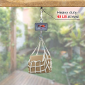 20PCS Q Hanger Hooks Heavy Duty Wall Ceiling Hooks with Safety Buckle Outdoor Screw Hooks for Hanging Lights Plants. 