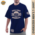 Custom-made Oversized Men's T-Shirts. 