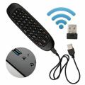 BeesClover Smart Remote Control Air Mouse Keyboard Wireless Backlit Remote Controller Rechargeable 2.4G TV Box Remote Plug Play Multifunctional Fly Mouse Remote Controller. 