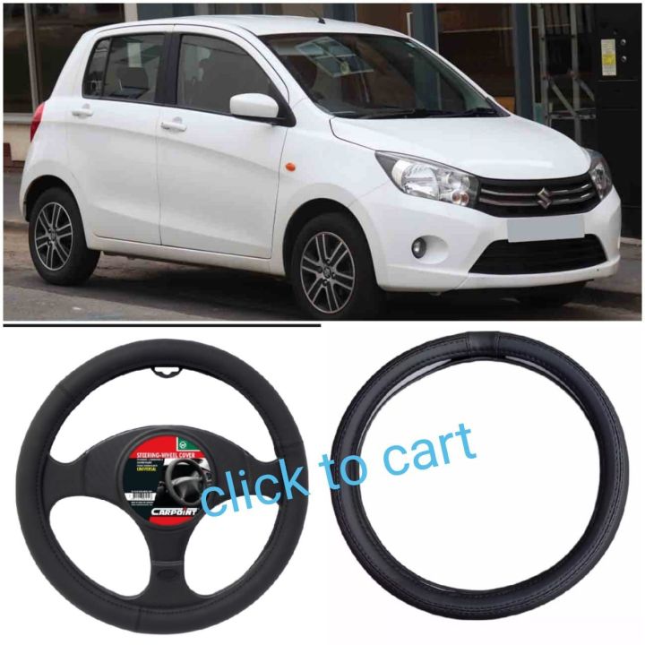 New Suzuki Cultus 2018 To 2021 Soft Steering Cover All Cars _ Black Colour