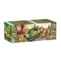 Kuyu KY7029 Assembled Building Blocks Military M7 Priest Howitzer Field Equipment Officer Minifigure Tank Armored Corps. 
