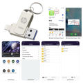 HP Otg Pendrive 2 in 1 Usb Flash Drive 1TB Otg Pendrive 512GB iXpand Flash Drive For iPhone. 