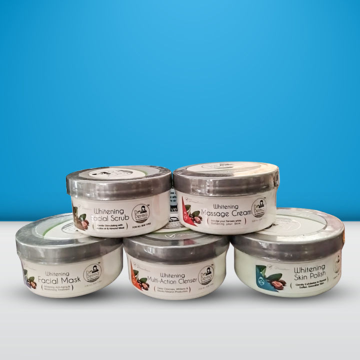 Dr. Derma Pack of 5 Facial Kit 300 Ml Each.