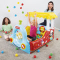Bestway Fisher Price Inflatable Train Shaped Ball Pit 93537 Inflatable Ball Pit Inflatable Kids Play Centre Plastic Ball Pool With 25 Play Balls For Childrens Play. 