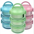 3-layer Tedemei Stainless Steel Lunch Box. 