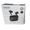 SAIYA T70 ANC Pro Wireless Earphone with LED Screen Wireless Earbuds Bluetooth Headphones Active Noise Cancelling Earbuds Hi-Fi Stereo Ear Buds LED Power Display in-Ear Headphones with Charging Case Earphones for iPhone Android,Music Game (Black). 