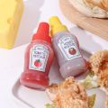Mini Tomato Ketchup Bottle Outdoor Portable Sauce Salad Squeeze Bottle Small Bento Honey Bottle Storage In Lunch Box Kitchen Accessories. 