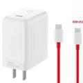 Oneplus 100% Orignel Charger 65W Super Vooc Adapter + Cable PD Warp Charger for all One Plus Model. 