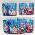 Cartoon Purse Anime PU Leather Wallet with Coin Pocket Card Holder Bags for Kid Teenager Men Women Short Wallets. 