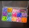 Toy for Children 500 Multi Loom Band Pack [ Box Pack ]. 