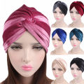 Indian Turban Hat Fine Workmanship Brimless Pure Color Turban Cap. 