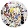 10/30/50pcs/set Kamisama Love Kiss Cartoon Anime Funny Graffiti Stickers For Skateboards Luggage Kids Diy Laptop Phone Guitar. 