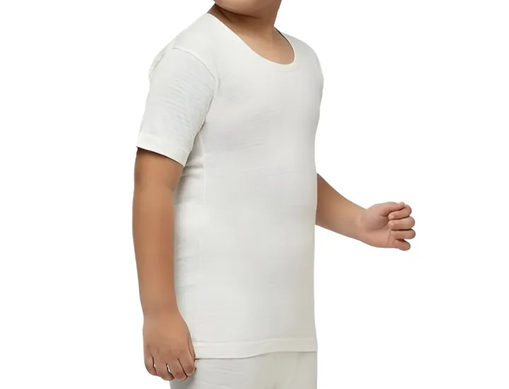Classic%20Comfort:%20Kids%20Bazoo%20Vest%20-%20100%25%20Cotton%20Sleeveless%20Banyan%20in%20Timeless%20White"%20-%20Image%202