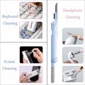 7 in 1 cleaner kit Multifunctional Earphones Cleaning Pen For Keyboard AirPods 3 Xiaomi Airdots Lenovo Earbuds Keycap Puller Set. 