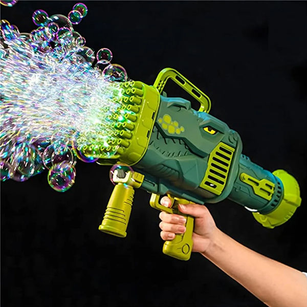 Petrella Bazooka Bubble Gun – 36-Hole Bubble Blower Machine for Kids | Fun Bubble Blaster Toy, TikTok Trend Gift for Ages 3–12