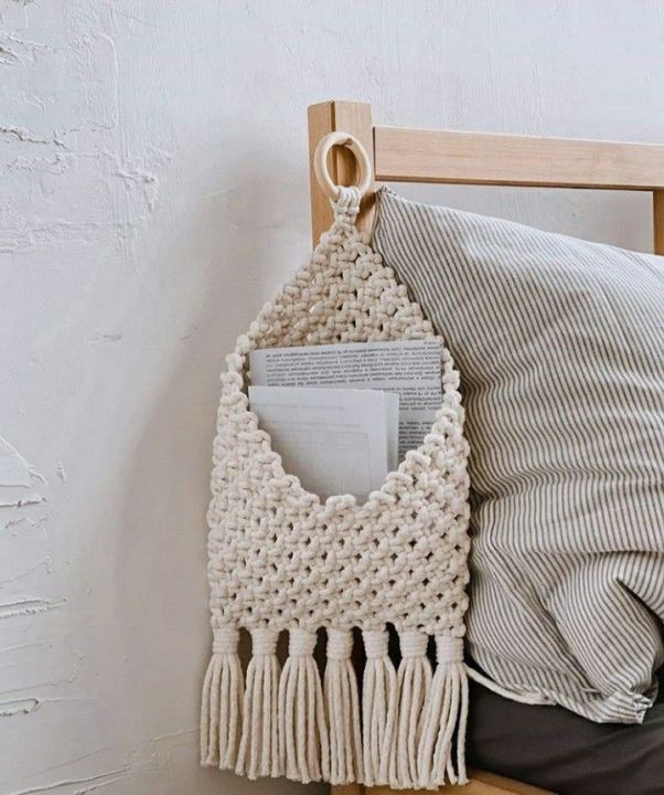 utesil keeper storage bag for magazines books kitchen utensils