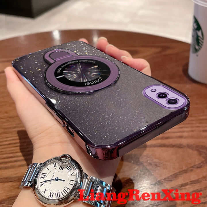 Case for Vivo y91c Vivo y1s Vivo Y93 phone casing back cover softcase silicone shockproof cover new design clear with Holder aesthetic sfwxzj02