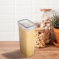 with Lids Single Fresh Storage Airtight Jars Plastic Vacuum Proof Storage Jars Clear Fresh Storage Box Kitchen. 
