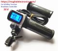 Electric Bike /Scooter/ Rickshaw Throttle 36V Twist Gas Handle E-bike Throttle LCD Display Lock Key Accelerator Brushless Controller. 
