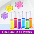Cici MART Flower Aromatic Toilet Gel Toilet Cleaner Stamp Fragrance Remove Odors. 