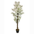 Imported artificial Cheery Tree with black Planter. 