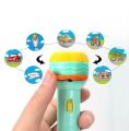 Mini Projector Pattern Light for Kids | 3 Slides 24 Patterns Flashlight Torch | Educational Projection Toy for Learning and Fun | Night Light Gift for Boys and Girls. 