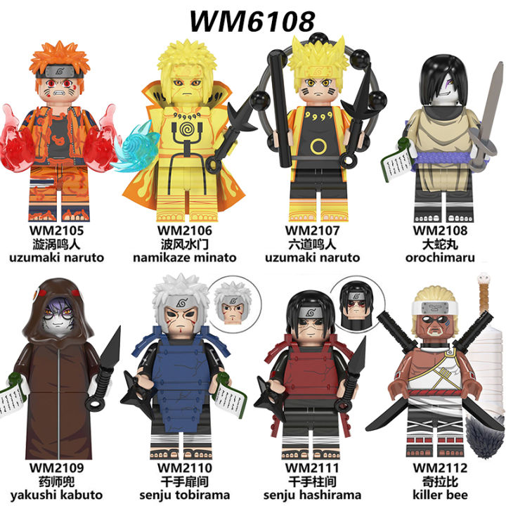 Lego%20Naruto%20building%20blocks%20minifigure%20nine%20tails%20Naruto%20Uchiha%20Madara%20Sasuke%20Itachi%20children's%20toy%20boy%20-%20Image%202