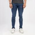 Men's Slim Fit Dark Blue Denim Pant - 1042. 