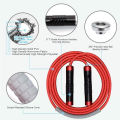 Yoomee Weighted Jump Rope - Heavy Jump Ropes with Adjustable Extra Thick Cable, Aluminum Silicone Grips Handles, High-Speed Ball Bearings, Premium Skipping Rope for Workouts Crossfit Home Fitness MMA & Gym. 