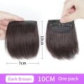 New ynthetic traight Hair Pad Women Girl Increae Hair Extenion Hairpiece eamle Wig Hair Clip. 