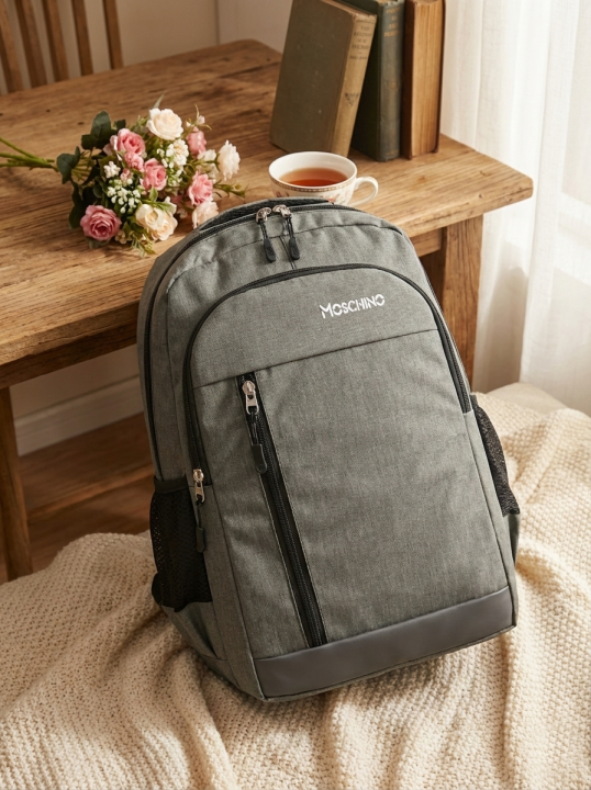 100% Pure Double Shaded TOP Quality Laptop Bag  University college school Laptop Water-Repellent, Lightweight, Clean Design, Sleek for Travel, Business Casual or College With USB Type