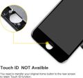 Original Bokman for iPhone 8 Black Screen Replacement Parts Full Display Assembly with Earpiece Speaker and Front Facing Camera Pre-assembled (. 
