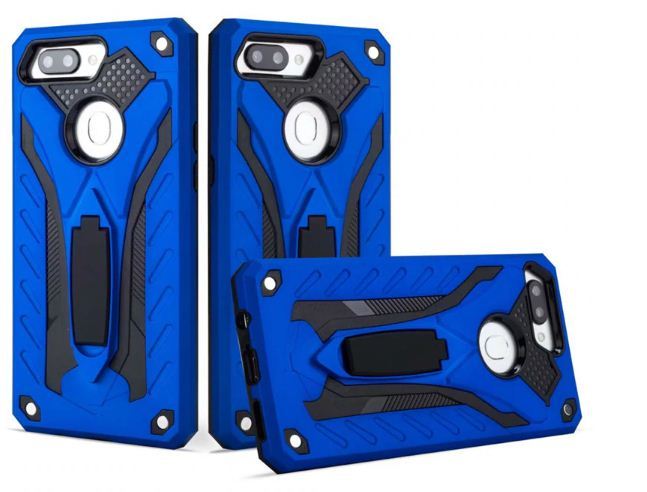 OPPO%20A5s%20Back%20Stand%20Shockproof%20Hybrid%20Armor%20Series%20Case%20Black%20-%20Image%204