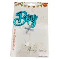 BOY CAKE TOPPER - BABY BOY CAKE TOPPER - CAKE DECORATION CAKE TOPPER. 