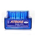 Mini V2.1 ELM327 OBD2 Code Reader Scan Tool Bluetooth Interface Car Scanner - Blue. 