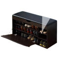 Premium Quality wooden Entrance Shoes organizer  Shoes Rack with Seat Cushion by eFurniturePK. 