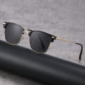 Vaneasel 1PC Hot Selling Retro Half TR90 Frame Metal Sunglasses Square Shades LuPettes de Soleil Men. 